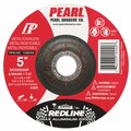 Pearl Redline Max A.O. DC Grinding Wheel 5 x 1/8 x 7/8 A/WA30S T-27 Pipeline DCRED50P